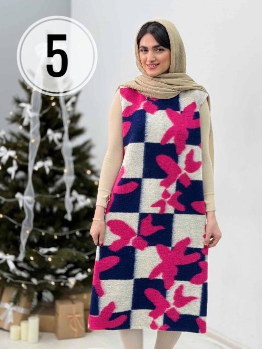 پیراهن حلقه ای بغل چاک ژاوین کد 4886 کد 4886