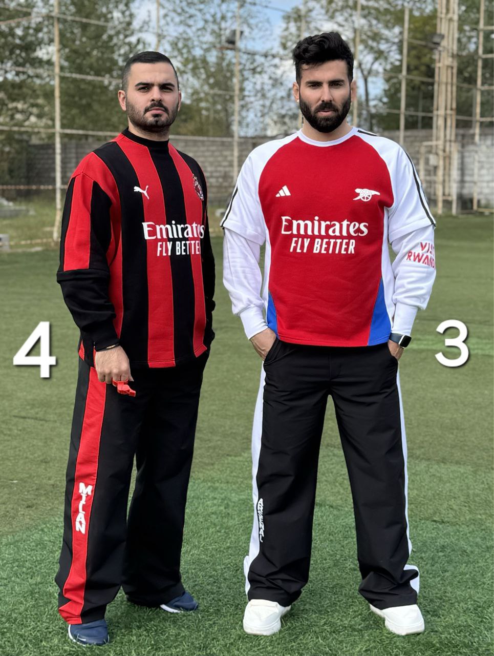 ست گرمکن فوتبالی مادرید کد 5208