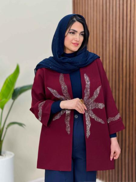 کتی مزونی نگین دار فهیمه کد 5702