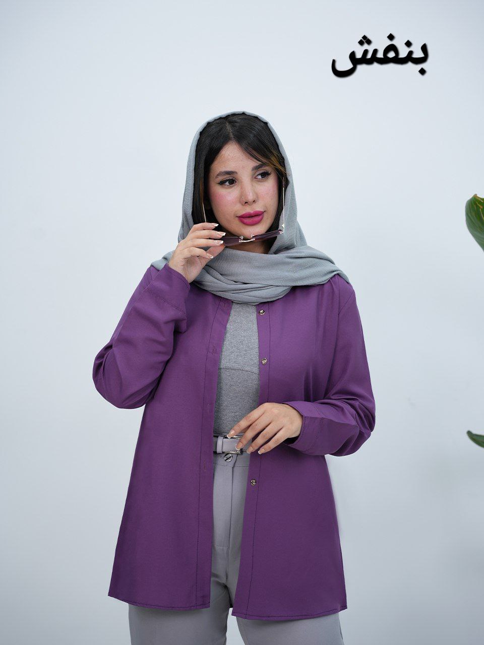 شومیز ساده دنیا کد 5742