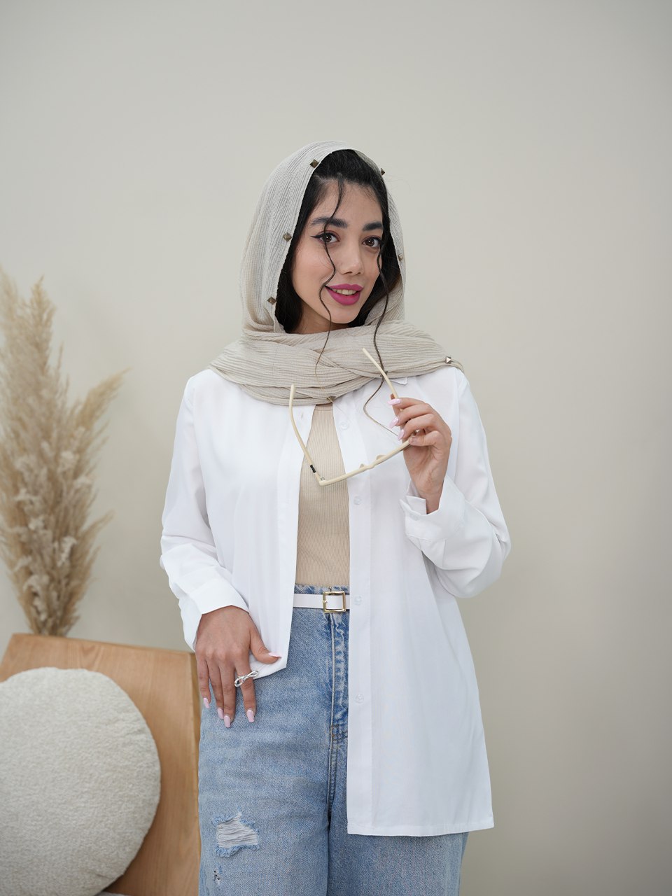 شومیز ساده دنیا کد 5742