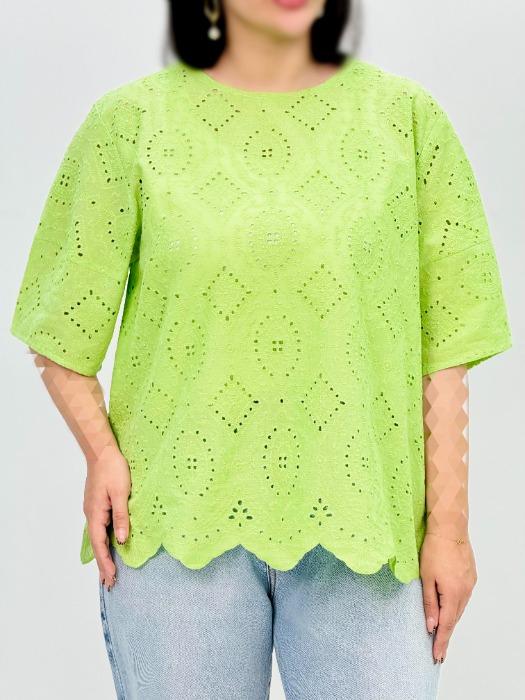 شومیز سوزن دوزی میخک کد 5760