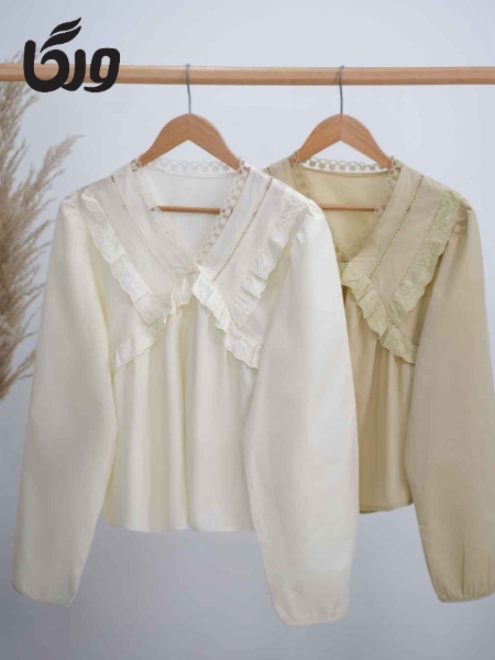 بلوز مجلسی یقه هفت نادیا کد 5767