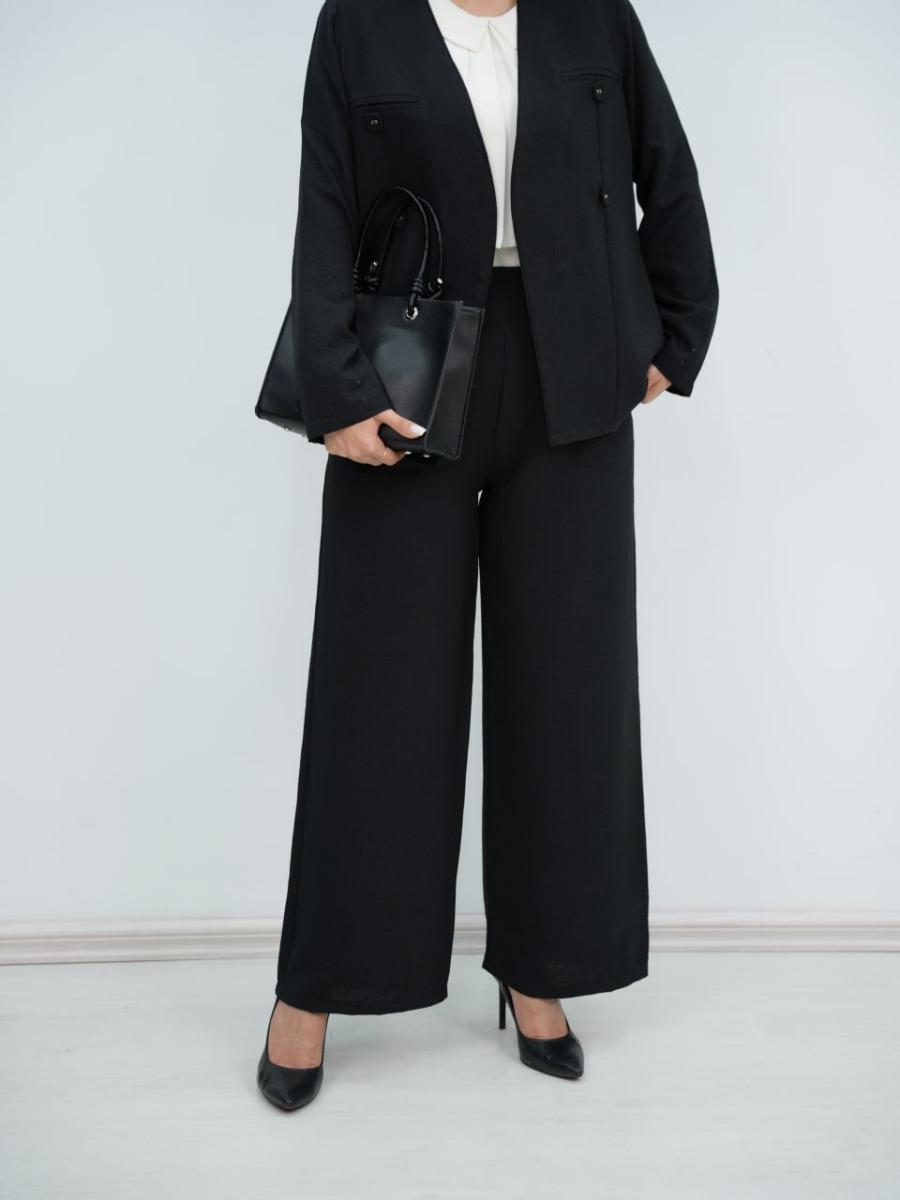 ست کت و شلوار کمردار لیندا کد 5894