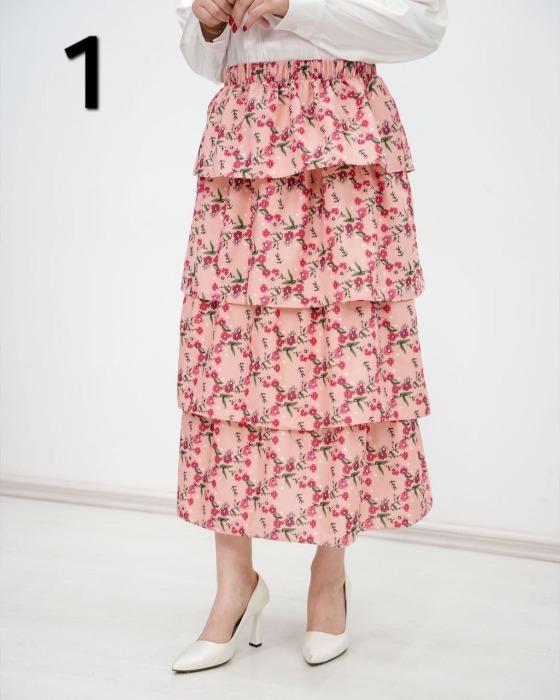 دامن گل گلی سوسن کد 5944