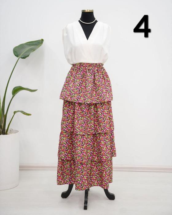 دامن گل گلی سوسن کد 5944