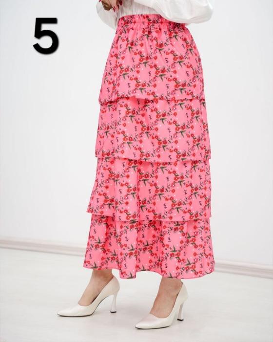 دامن گل گلی سوسن کد 5944