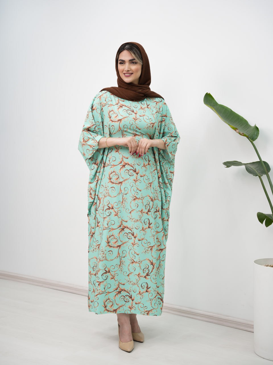 پیراهن پانچ طرحدار اما کد 5965