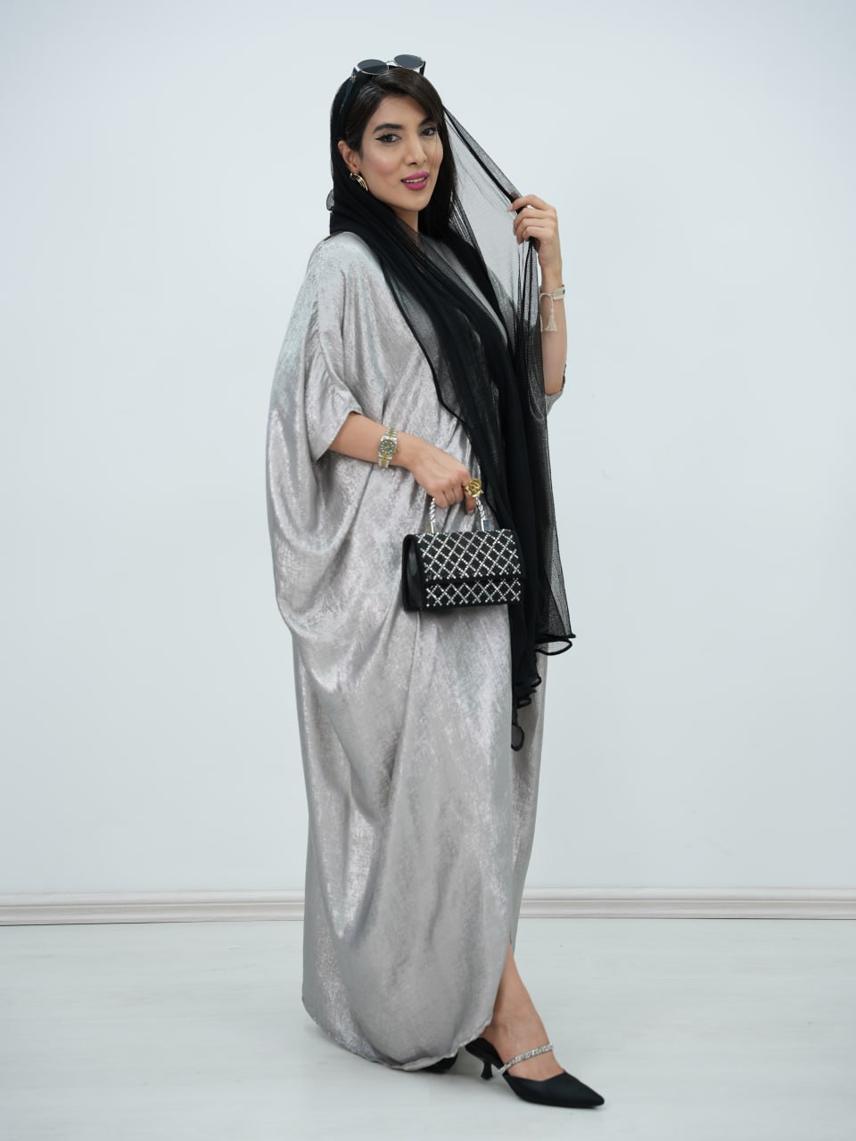 پیراهن عبایی زلیخا کد 5971