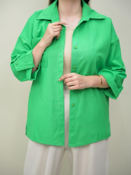 شومیز لنین تک جیب السا کد 6061