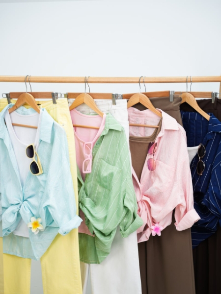 شومیز تک جیب پنبه کد 6138