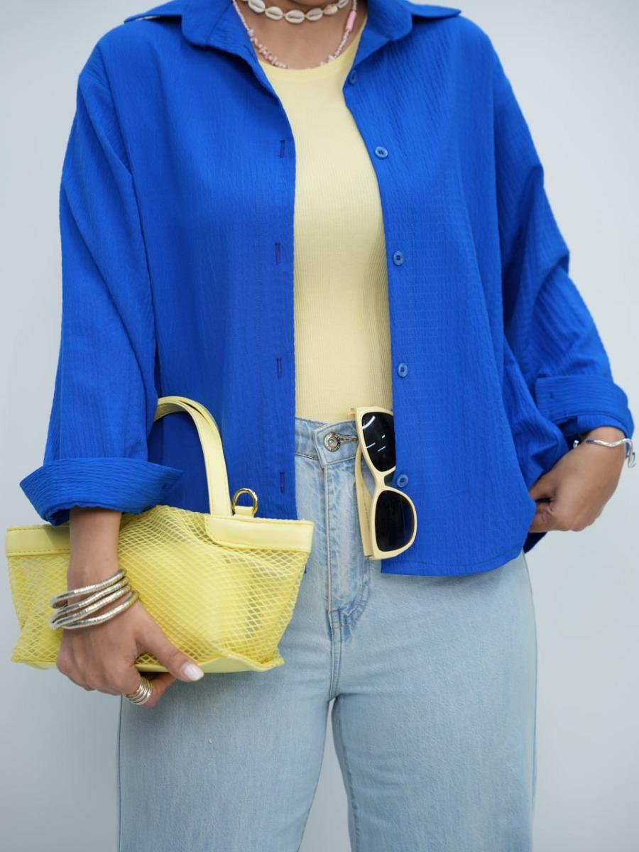 شومیز پشت پیله ساحل کد 6179