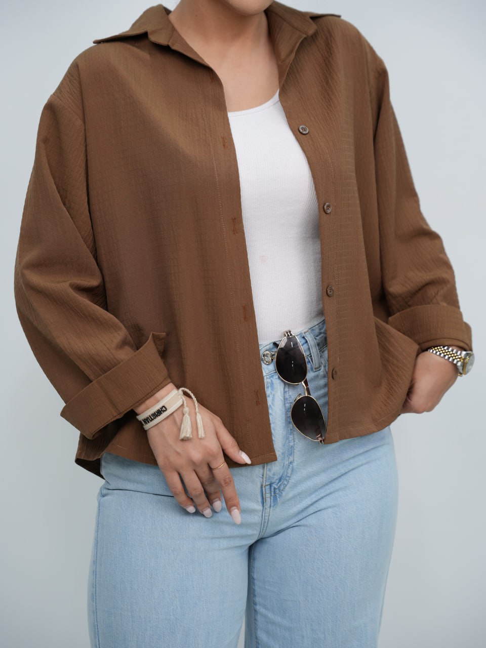 شومیز پشت پیله ساحل کد 6179