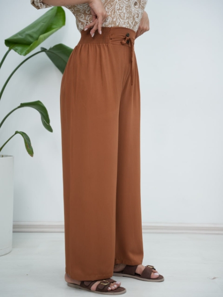 شلوار پشت کش عسل کد 6256