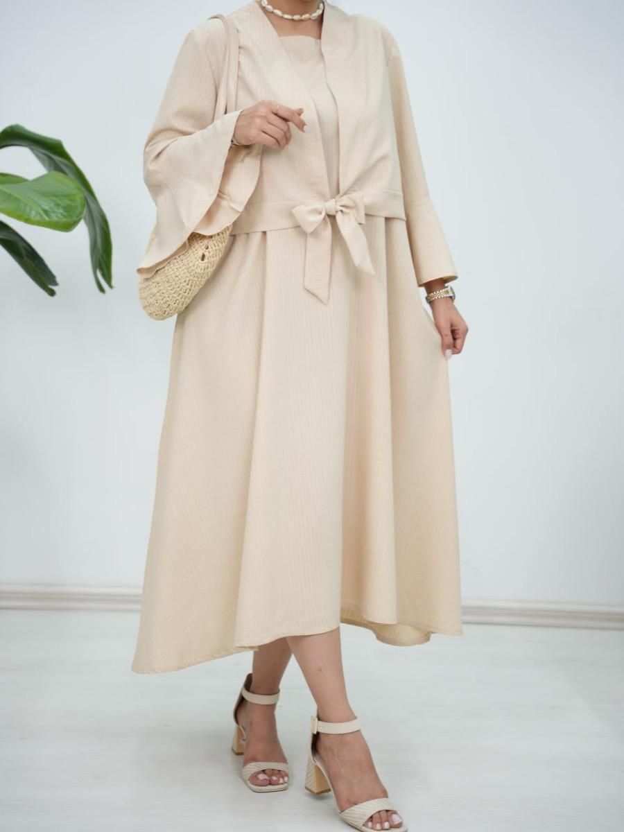 ست پیراهن و رویه جلوگره ای مونا کد 6305