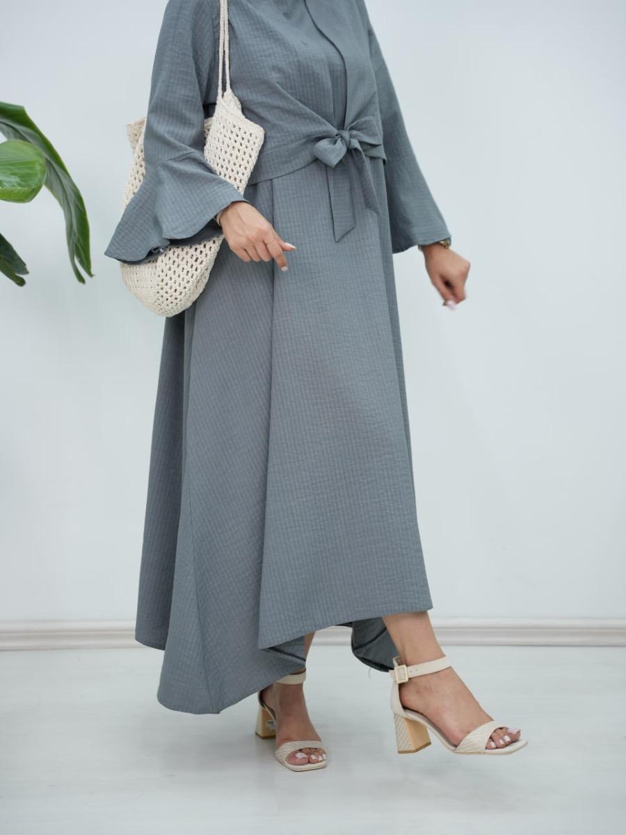 ست پیراهن و رویه جلوگره ای مونا کد 6305