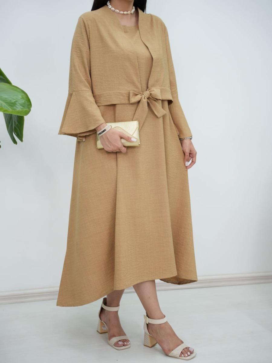 ست پیراهن و رویه جلوگره ای مونا کد 6305