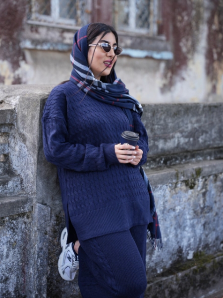 ست بافت مارپیچ لاکی کد 6366