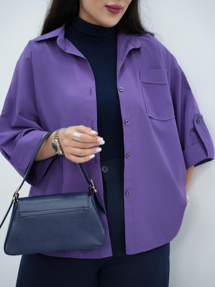 شومیز آستین فلشی غنچه کد 6393