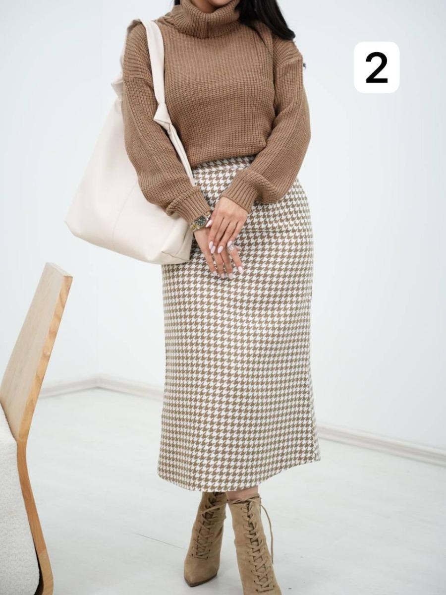 دامن پیچازی پشت چاک شهرزاد کد 6440