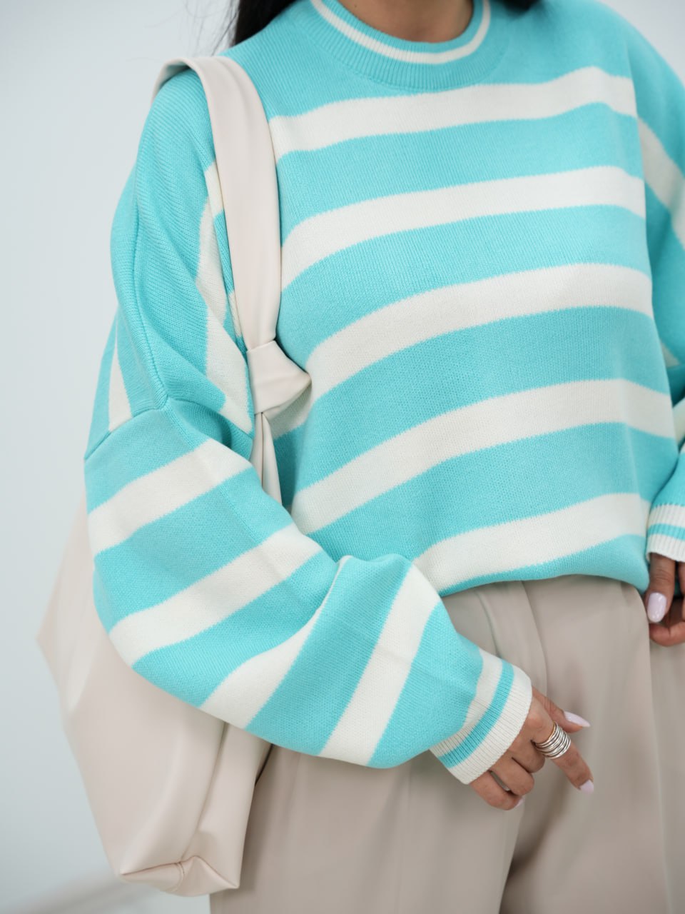 بافت پینترستی راه راه مهرو کد 6454