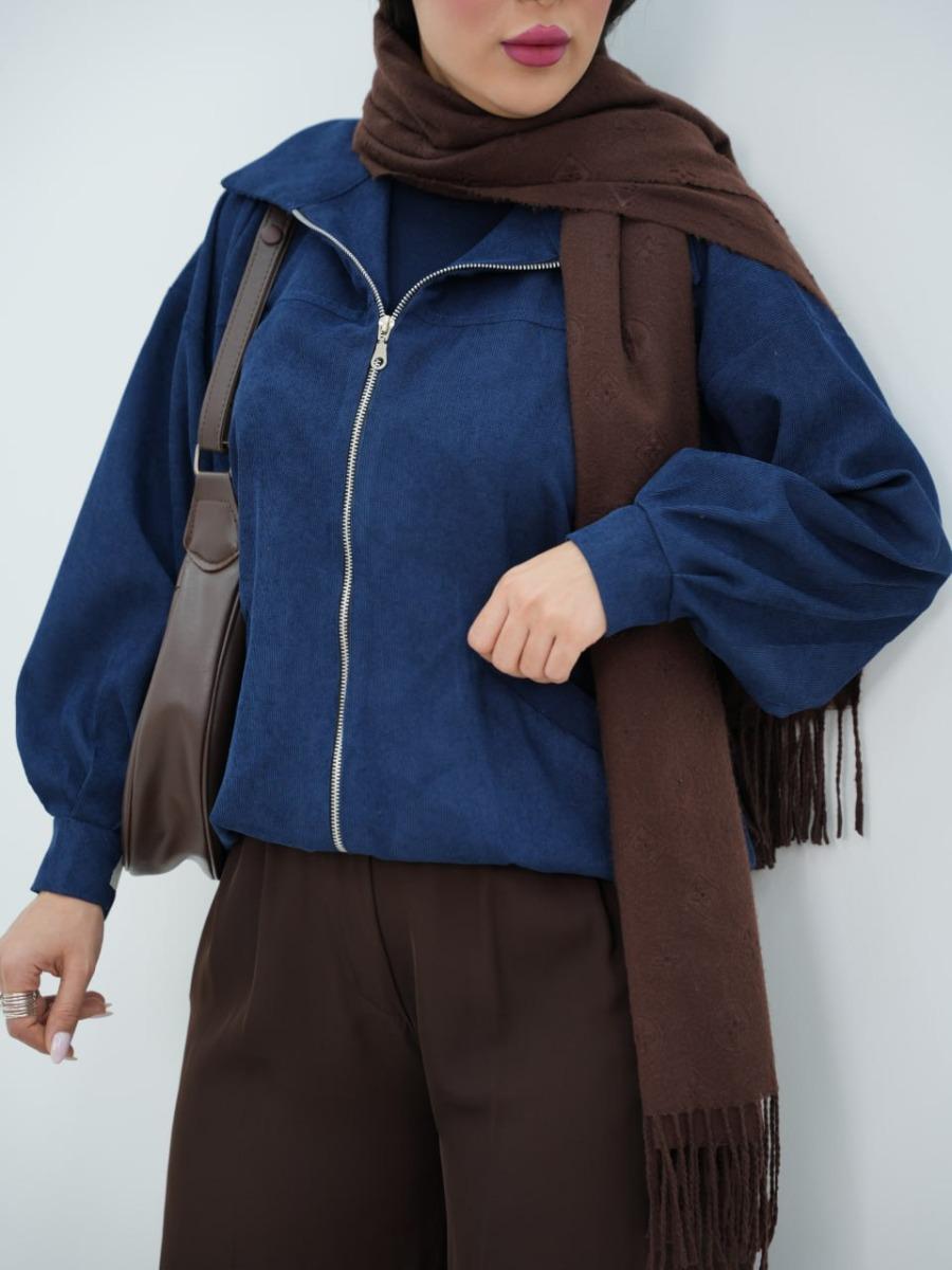 بامبر مخمل کبریتی ماندانا کد 6457