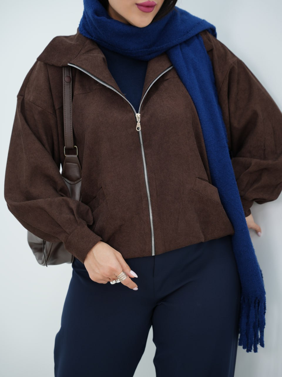 بامبر مخمل کبریتی ماندانا کد 6457