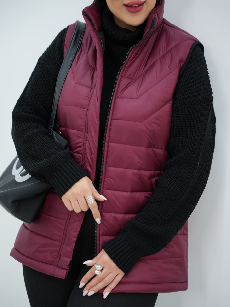 پافر زیپ مخفی میگل کد 6523