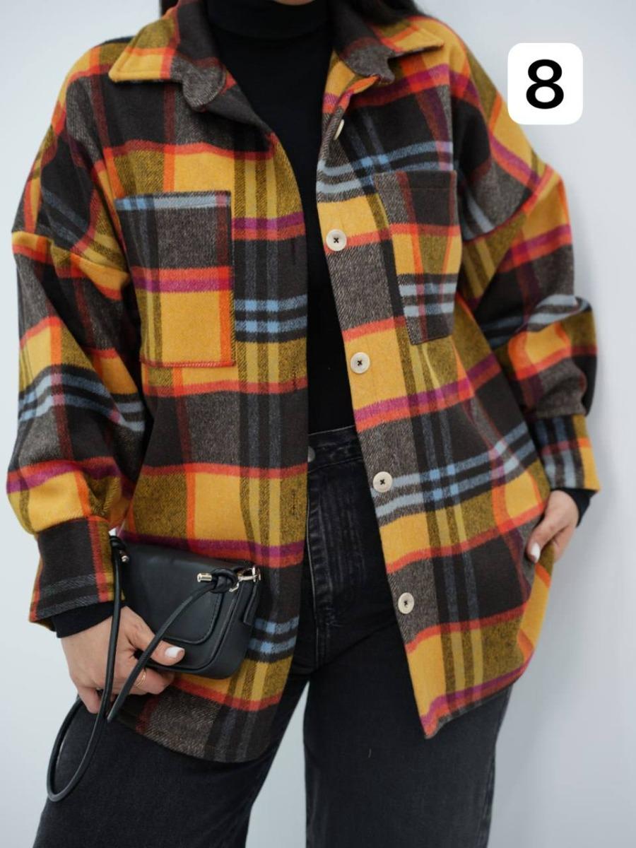 شکت چهارخونه دوجیب ماریا کد 6525