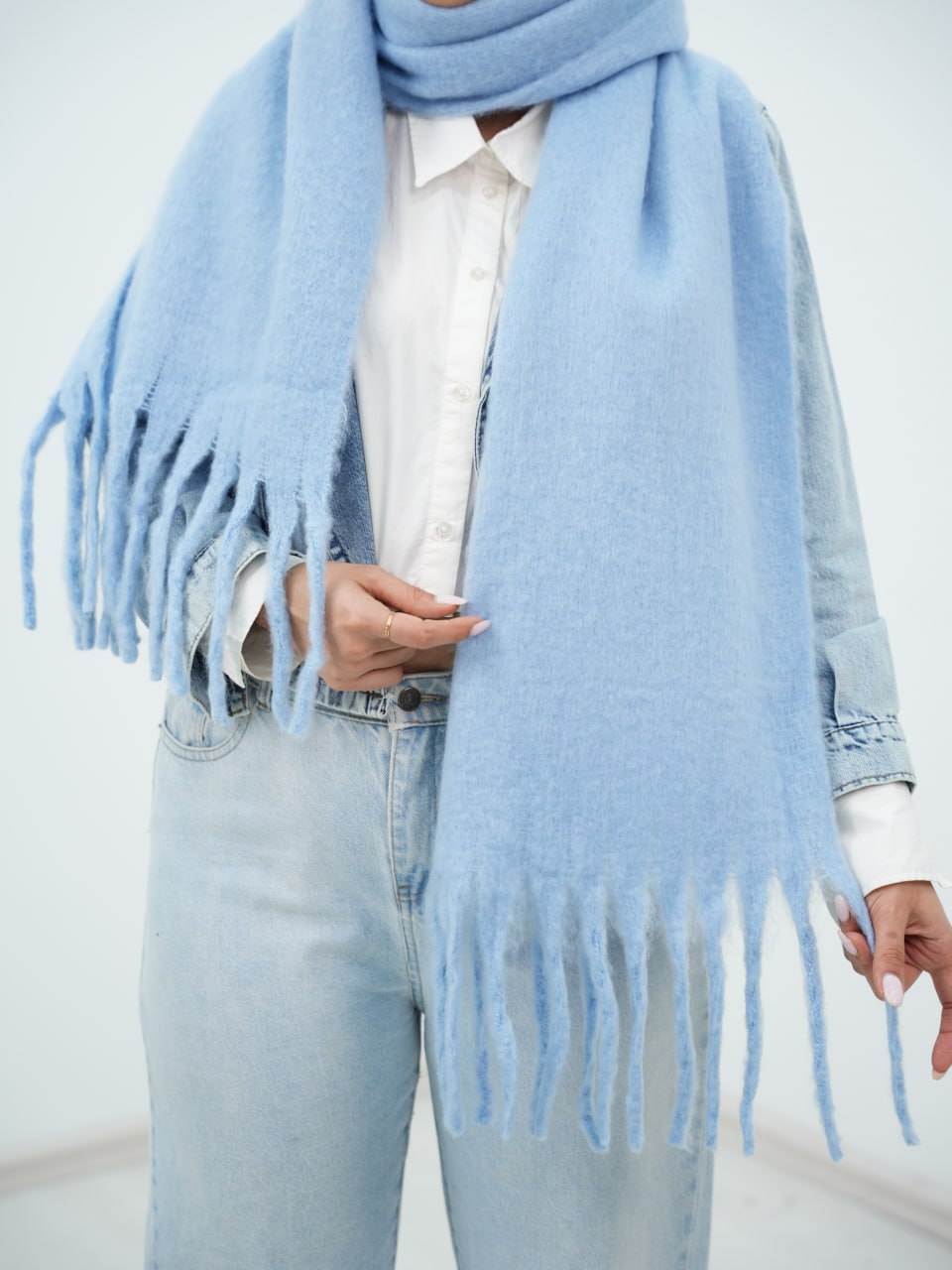 بیگ اسکارف ساده دونا کد 6537