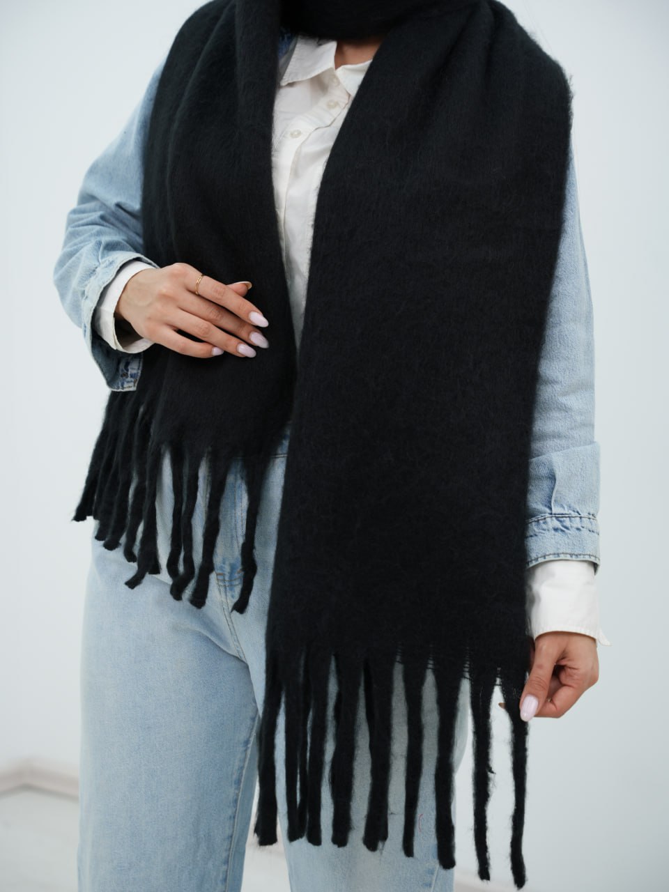 بیگ اسکارف ساده دونا کد 6537