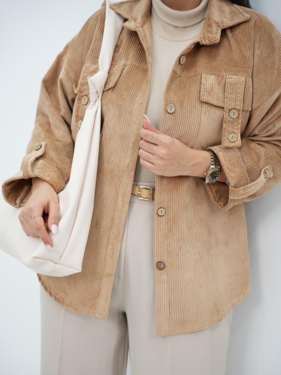 شومیز مخمل کبریتی جیب صلیبی چکامه کد 6543