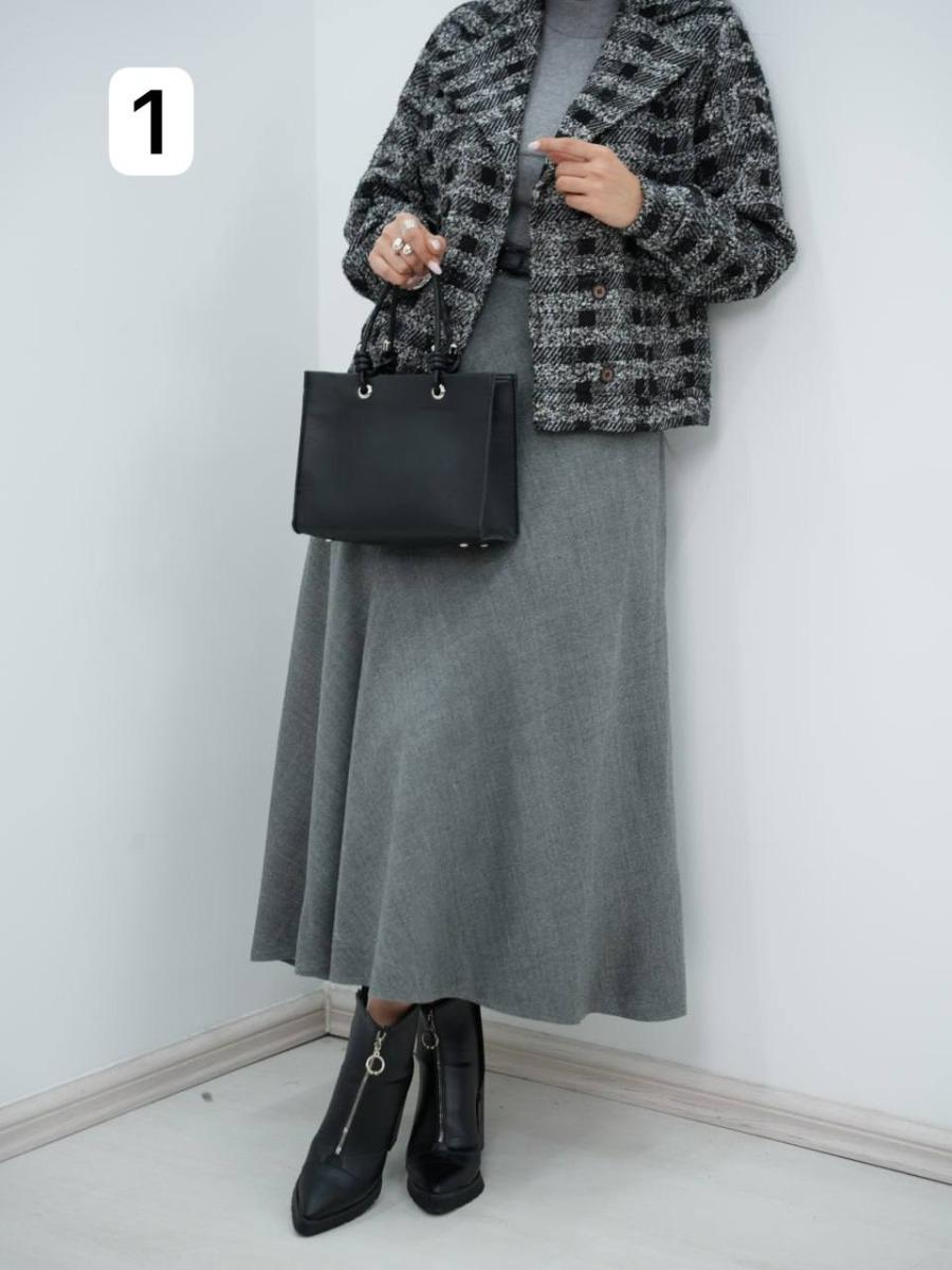 ترنج کت شانل آستردار آنجلو کد 6554