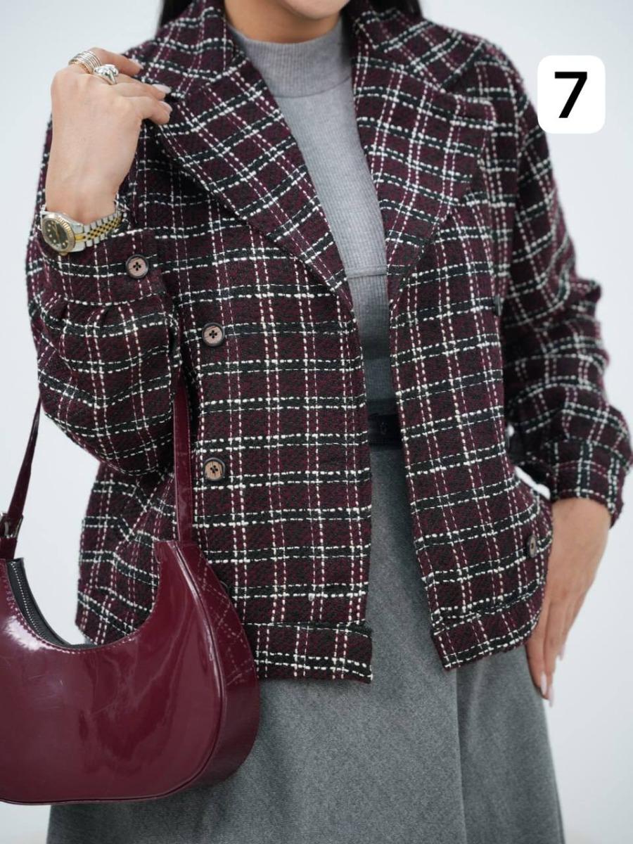 ترنج کت شانل آستردار آنجلو کد 6554