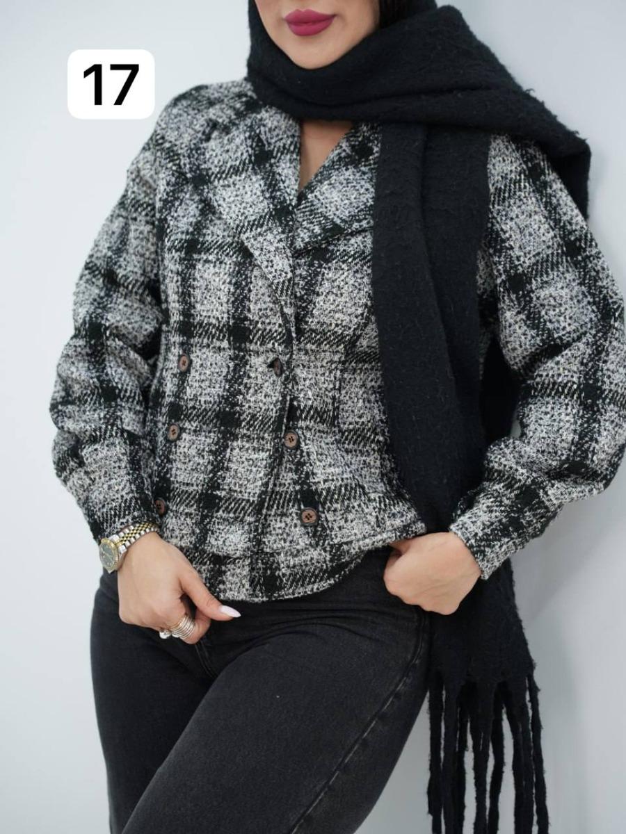 ترنج کت شانل آستردار آنجلو کد 6554