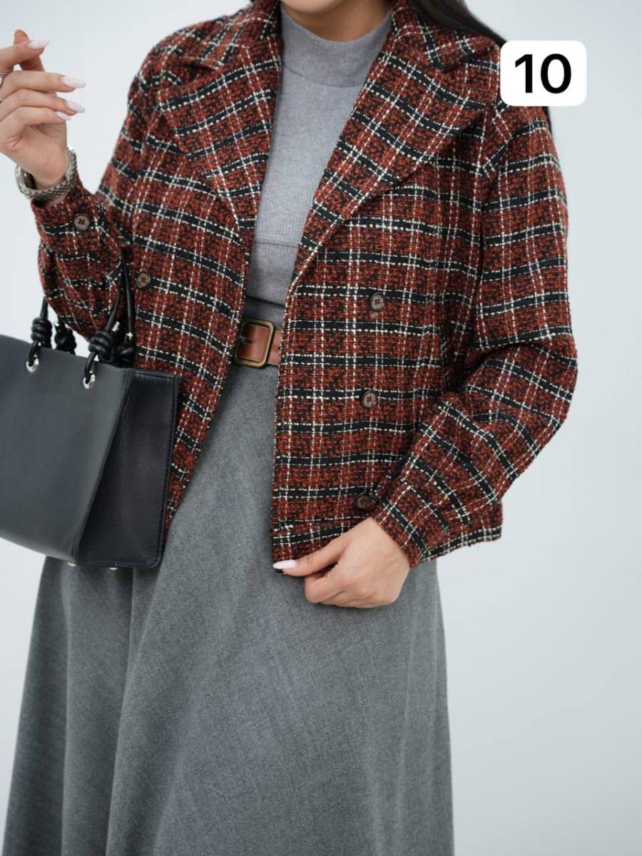 ترنج کت شانل آستردار آنجلو کد 6554