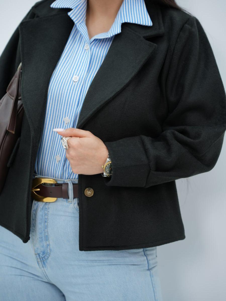 کت فوتر کوتاه یقه انگلیسی لیبرا کد 6600