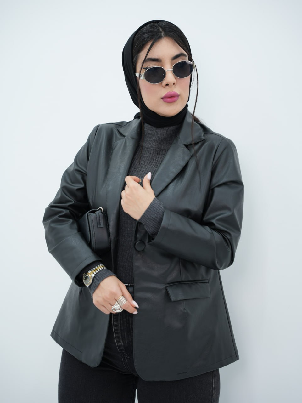 کت چرم آستردار فلاکو کد 6602