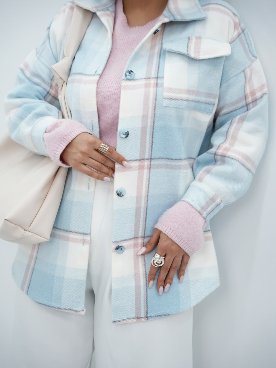 شکت چهارخونه تک جیب کامیشا کد 6610