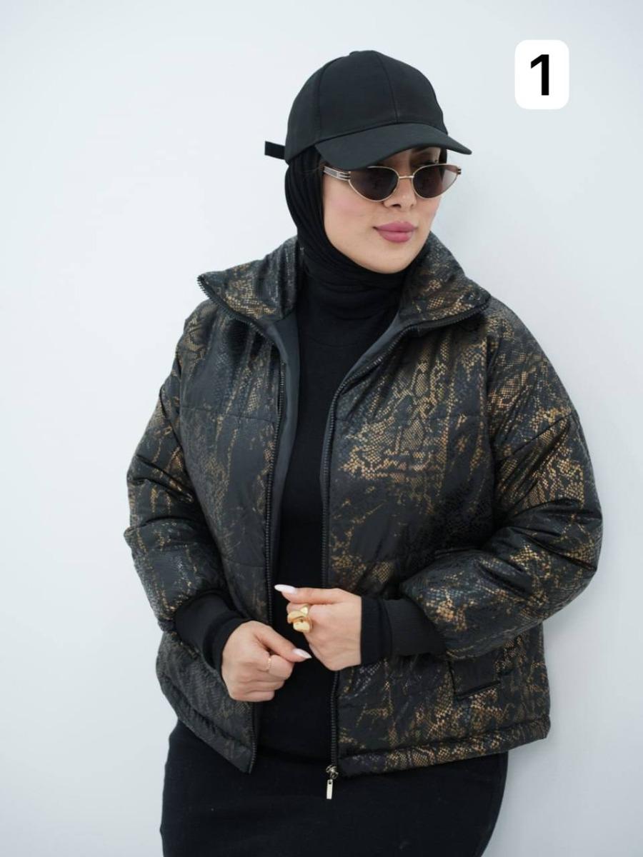 کاپشن پوست ماری سرخ کد 6612