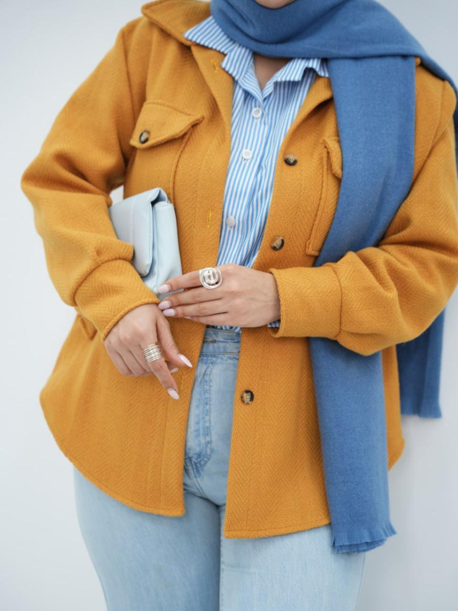 شکت پاییزه بالا جیب کوهیار کد 6617