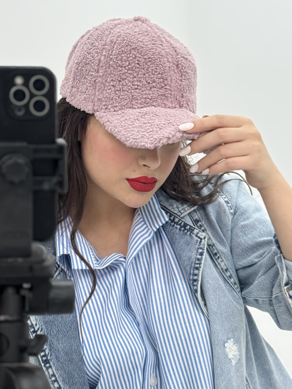 کلاه تدی لبه دار نونی کد 6629