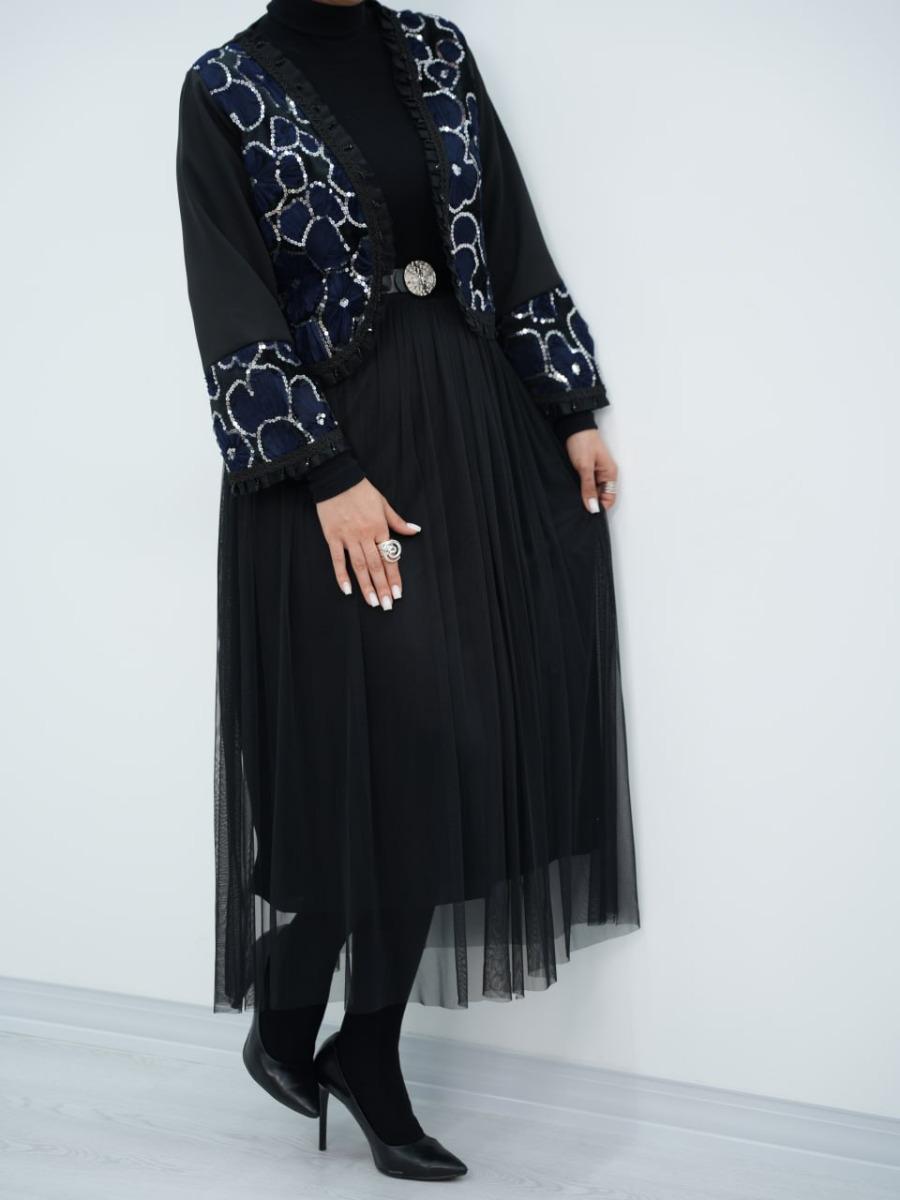 ست سه تیکه مزونی فرخنده کد 6640