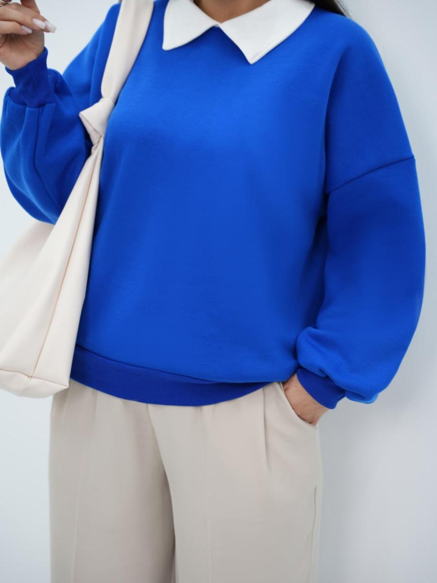 دورس یقه سفید ساده گنجد کد 6649