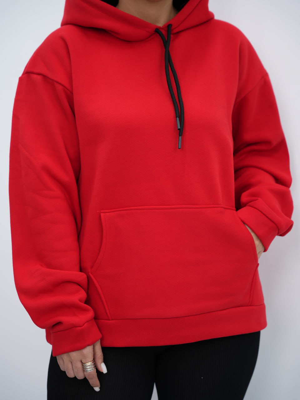 هودی ساده کلاهدار یاسمین کد6675