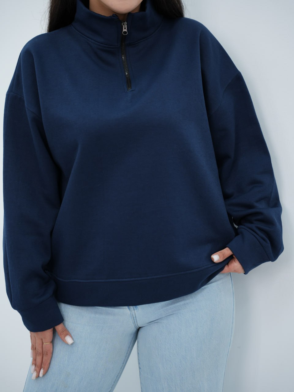 دورس ساده نیم زیپ ساریسا6686