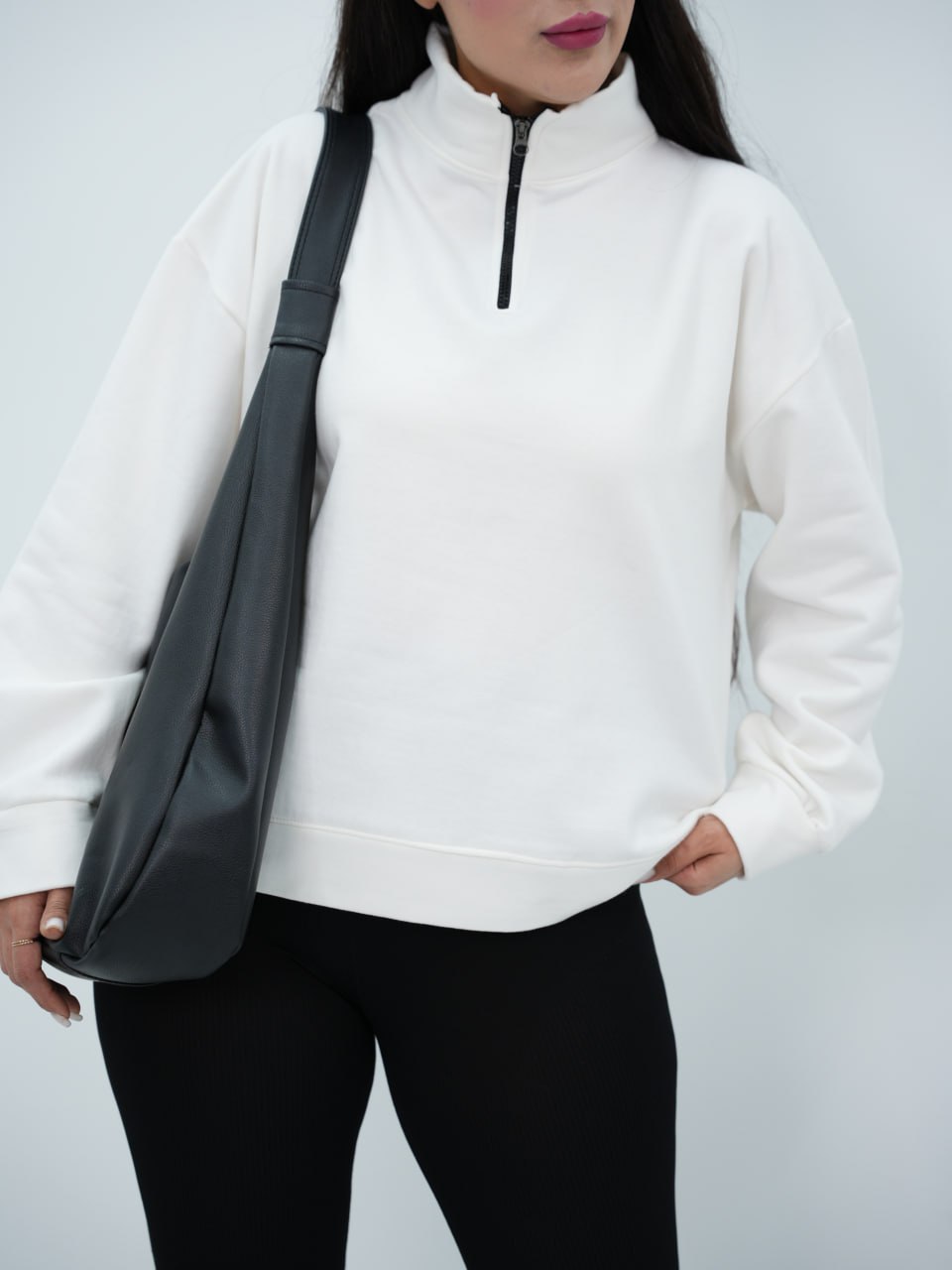 دورس ساده نیم زیپ ساریسا6686