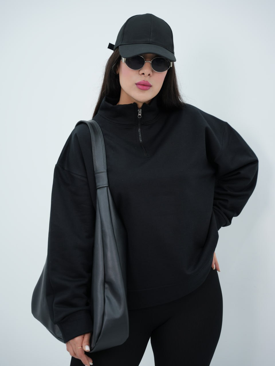 دورس ساده نیم زیپ ساریسا6686