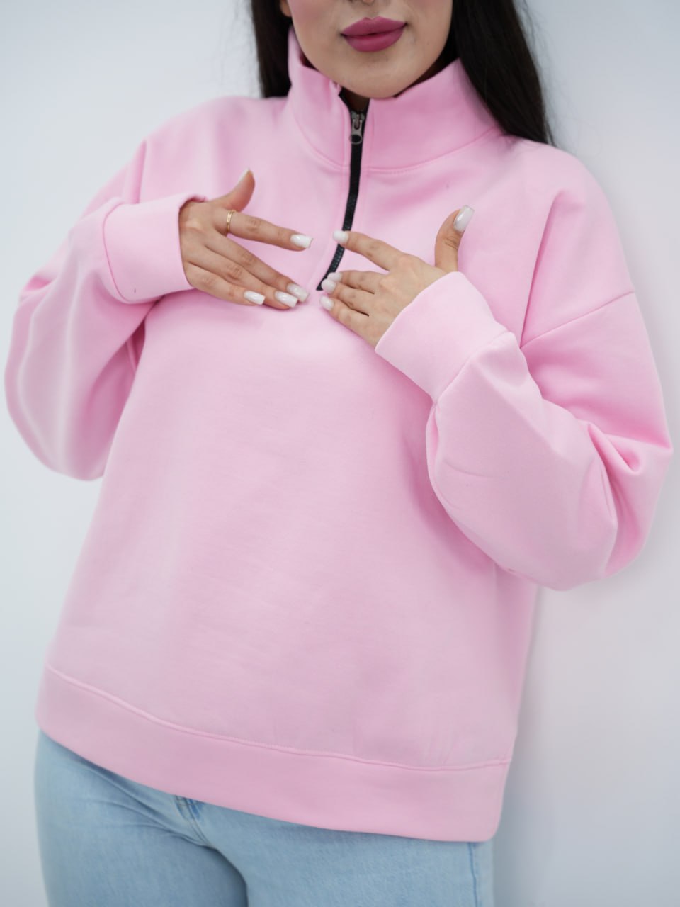 دورس ساده نیم زیپ ساریسا6686