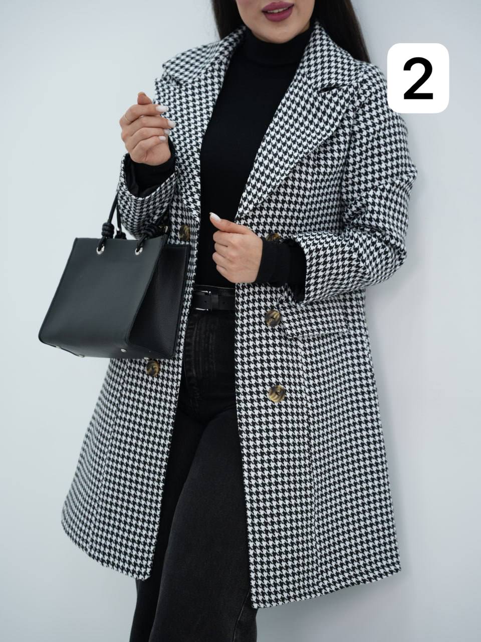 پالتو پیچازی یقه انگلیسی بلند مدلین کد6696